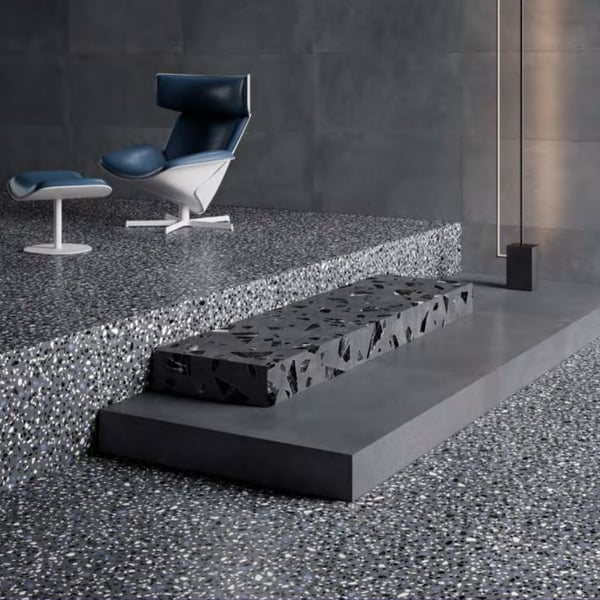 Πλακάκι Medley rock dark grey 60x120 cm